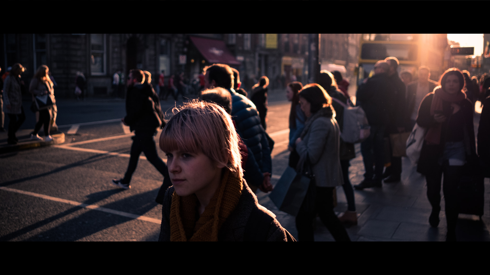 Fujifilm X-Pro2 sample photo. Dame street - dublin, ireland - color street photography photography