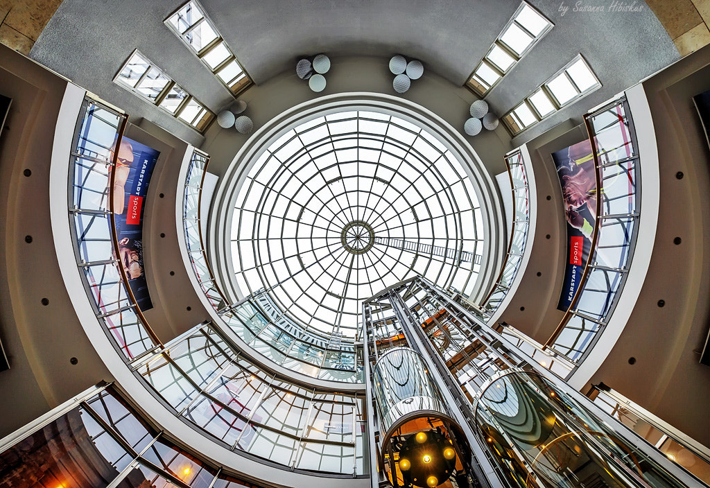 Nikon AF-S Nikkor 14-24mm F2.8G ED sample photo. Dortmund, karstadt sports photography
