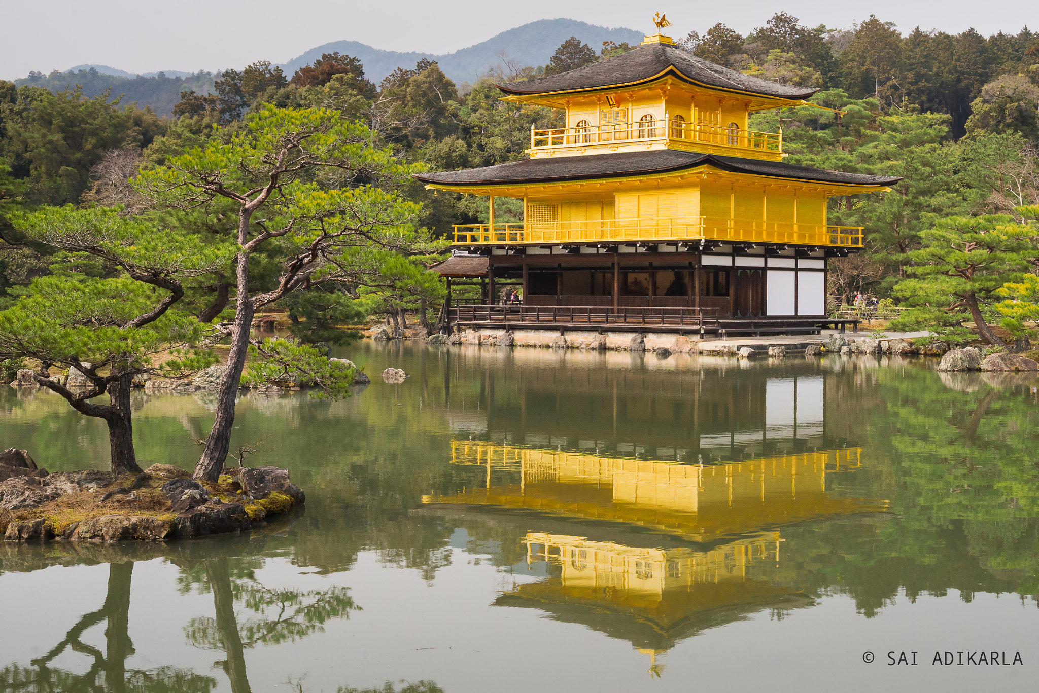 AF Zoom-Nikkor 28-80mm f/3.3-5.6G sample photo. The golden pavilion photography