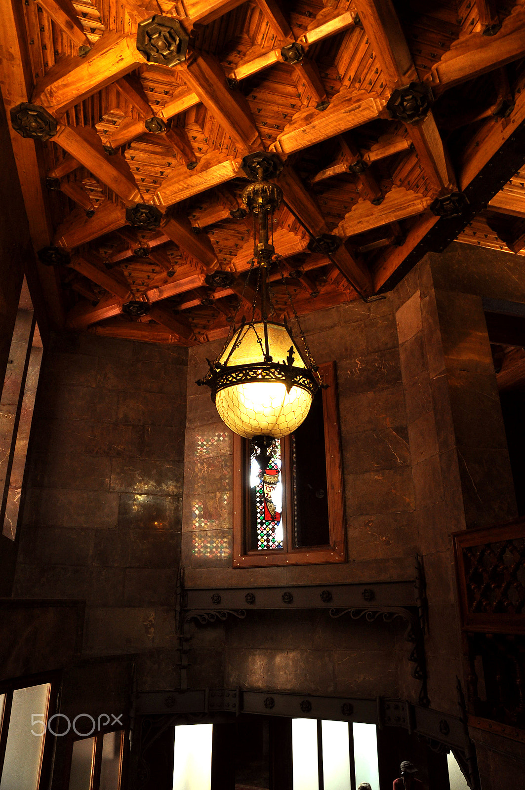 Nikon D90 sample photo. Above the stairs photography