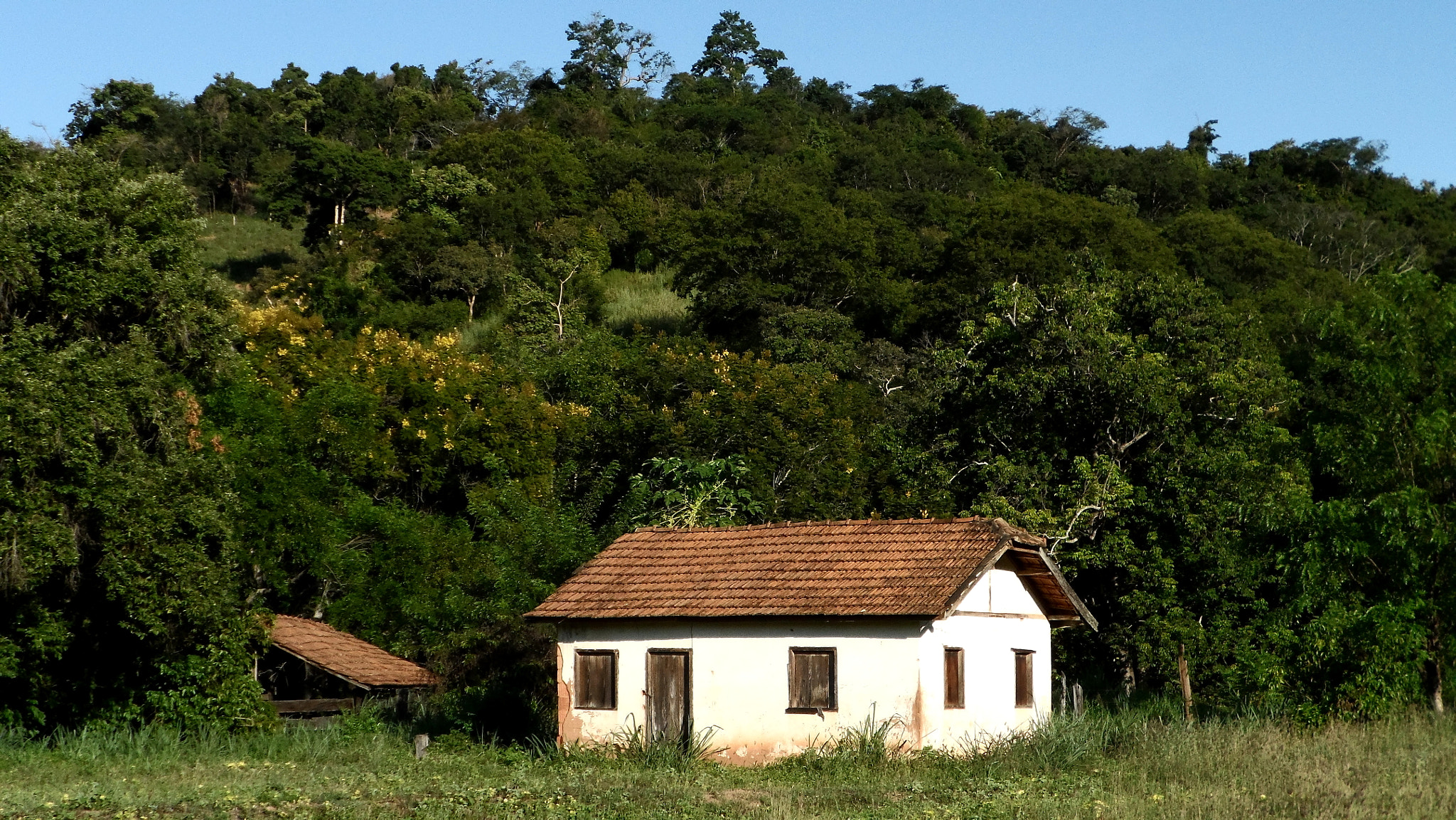 Samsung WB150 / WB150F / WB152 / WB152F / WB151 / WB151F / WB140 sample photo. Tinha uma casa no caminho photography