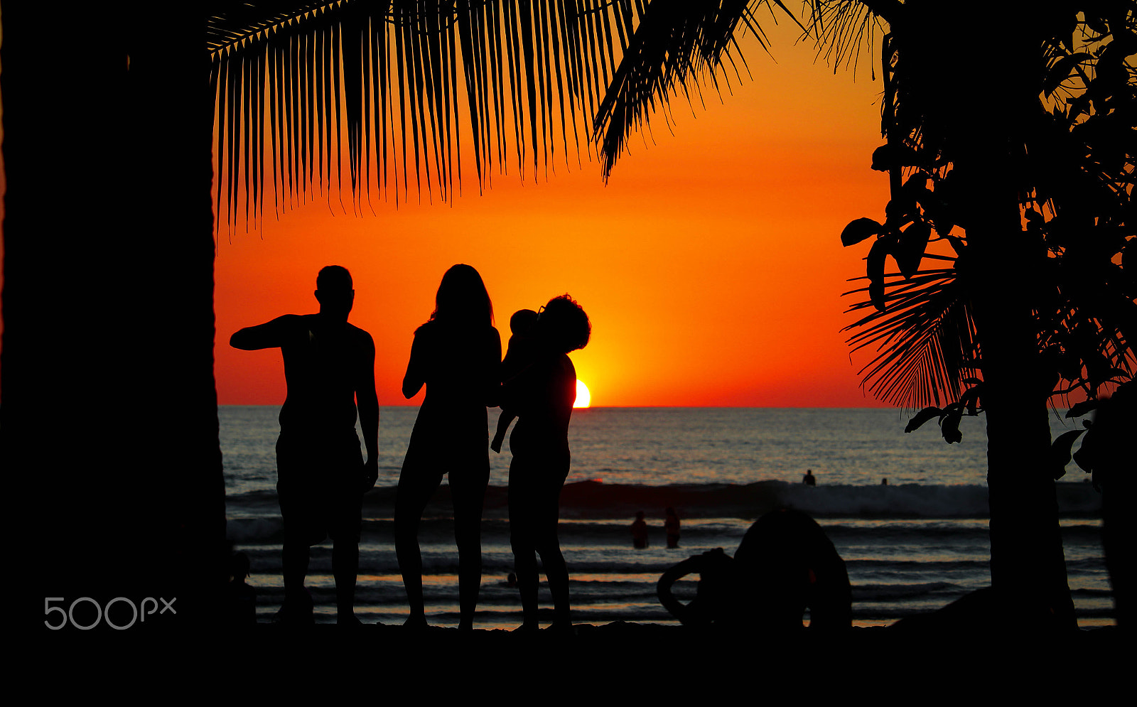 Canon EOS 100D (EOS Rebel SL1 / EOS Kiss X7) sample photo. Atardecer en playa jaco photography