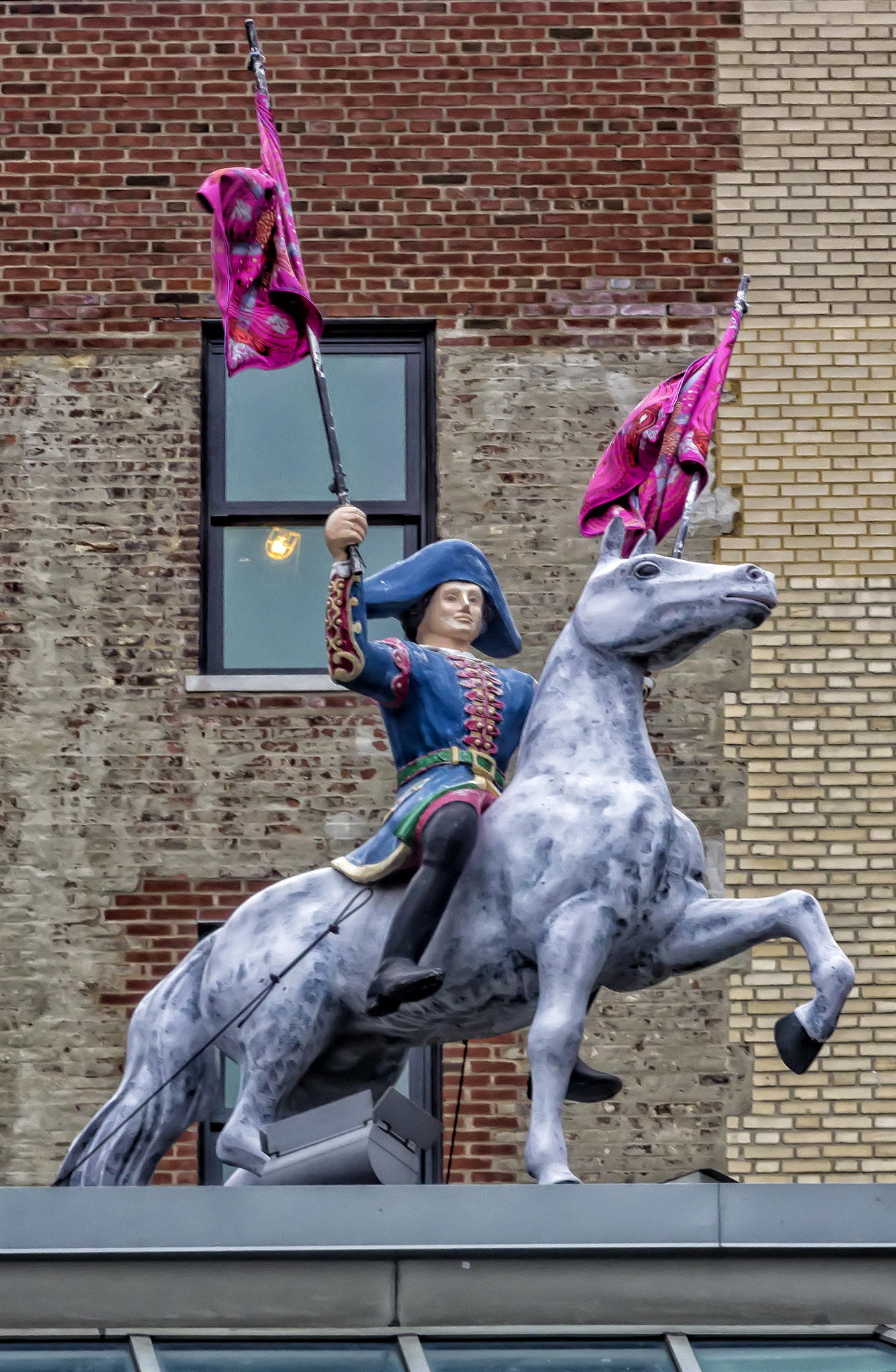 Canon EOS 60D + Canon EF 70-200mm F4L USM sample photo. Statue on hermes shop nyc photography
