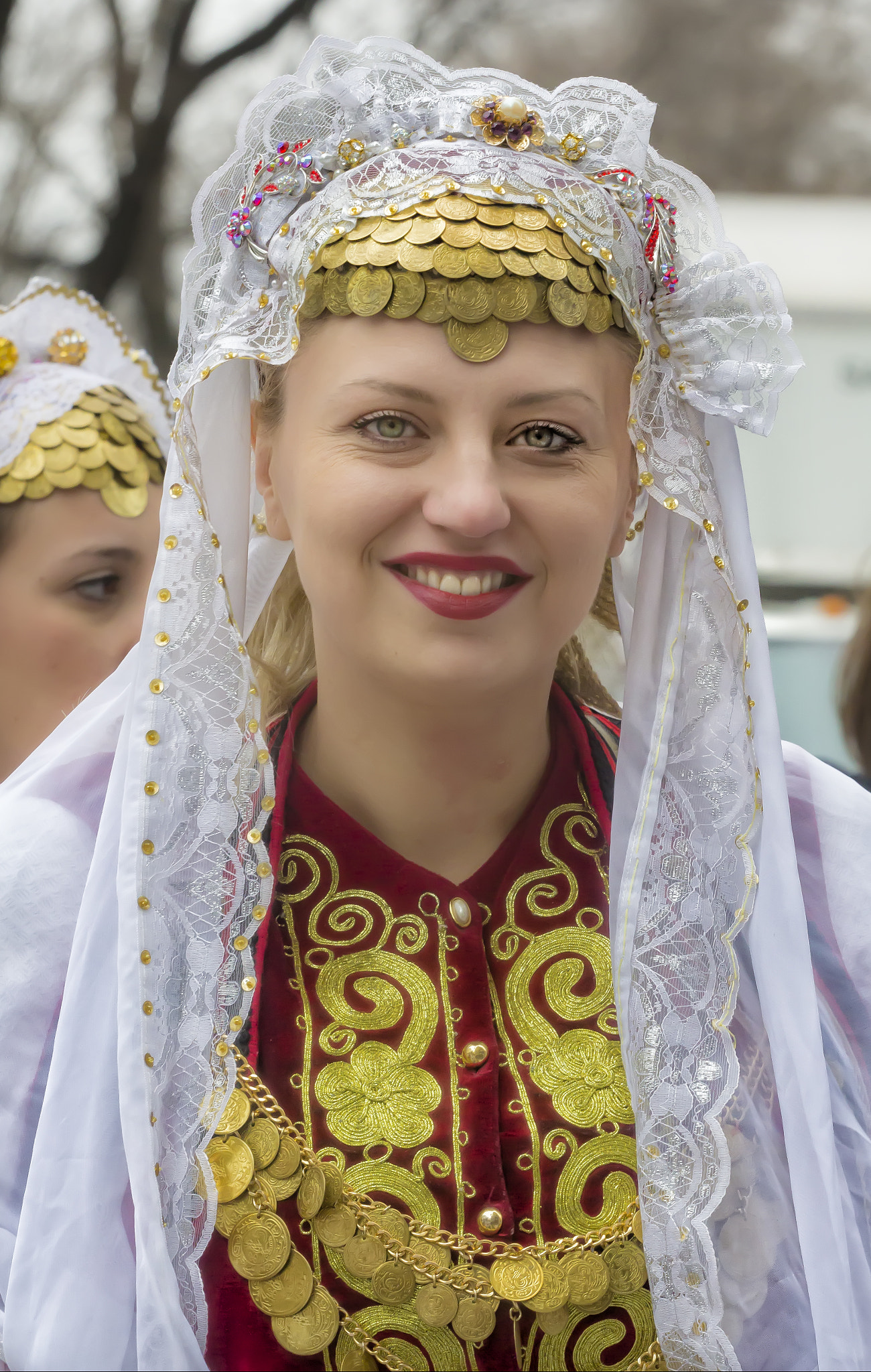 Canon EOS 60D sample photo. Greek independence day nyc 2017 woman in traditional dress photography