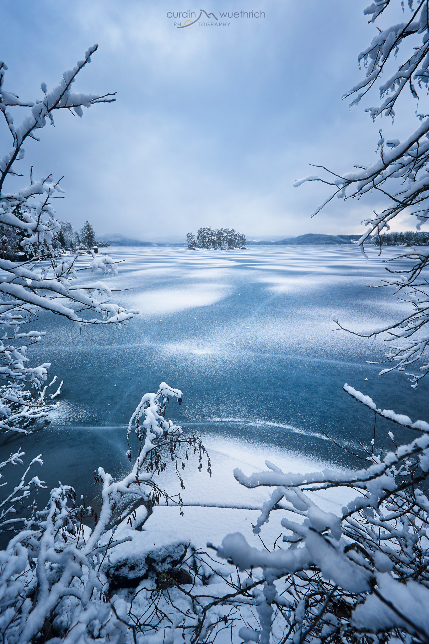 Nikon D750 sample photo. The frozen lake photography