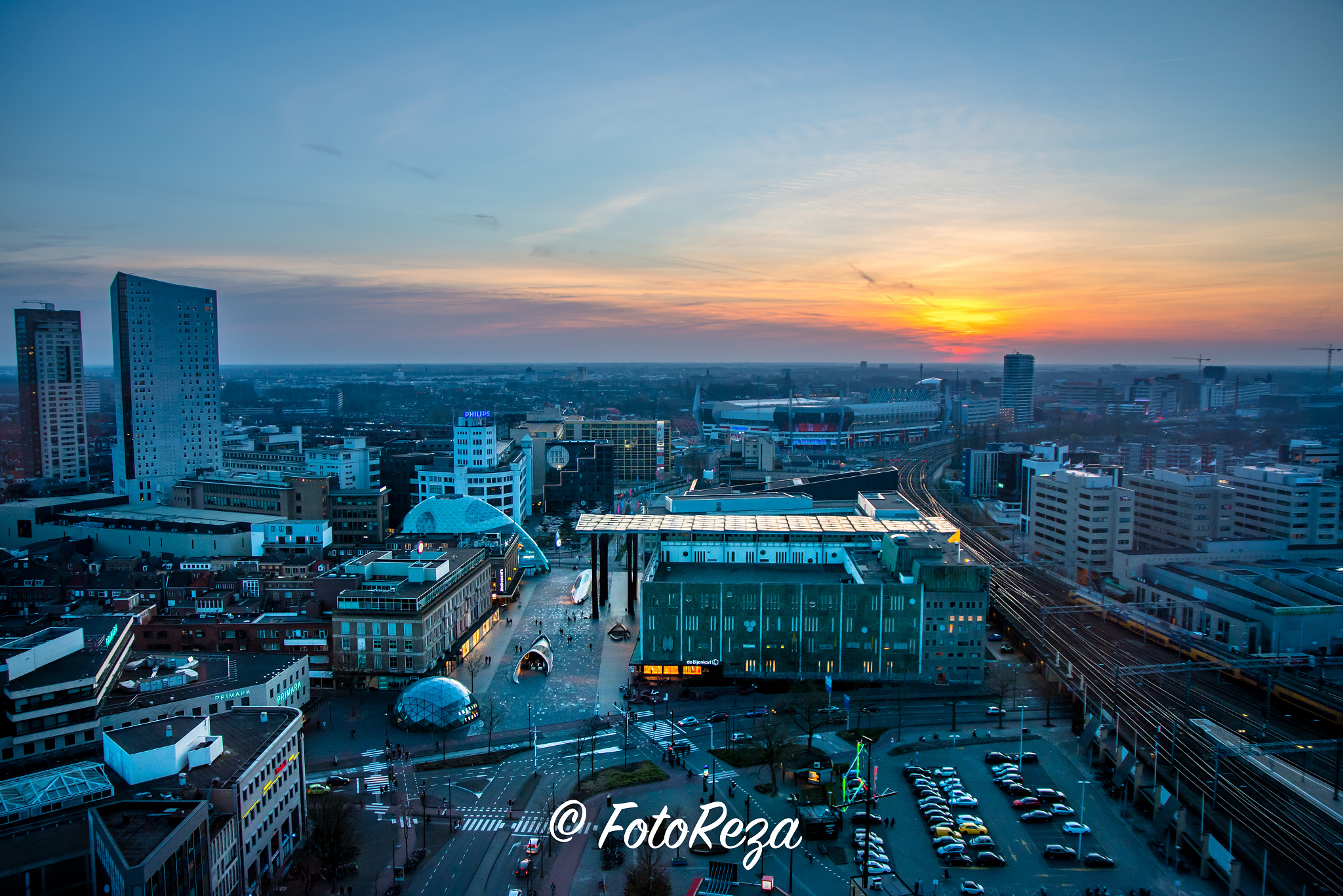 Nikon D500 sample photo. Skyline eindhoven photography