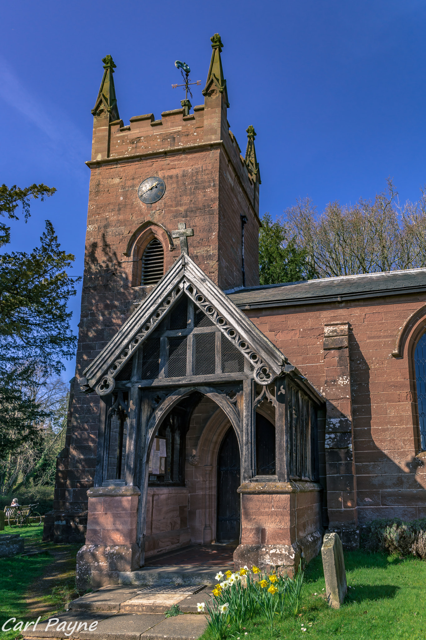 Canon EF 400mm f/2.8L sample photo. St giles church, badger village photography