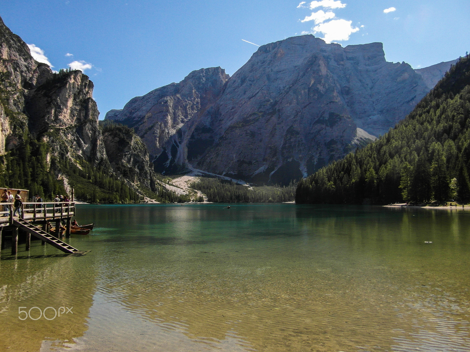 Samsung WB750 sample photo. Lago di braies, italy photography