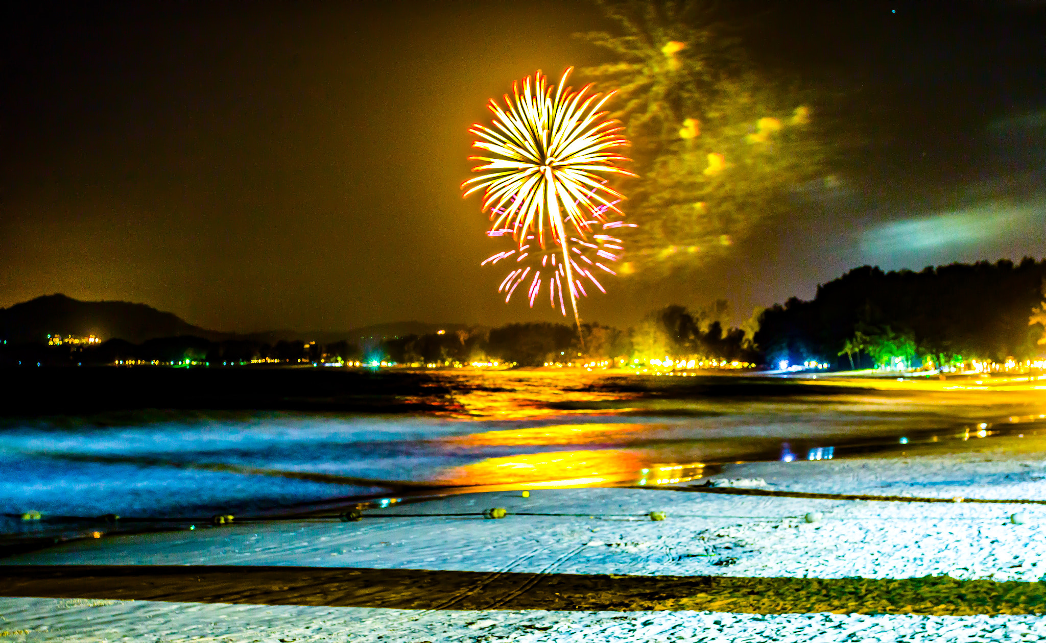Canon EOS 70D sample photo. Fireworks photography