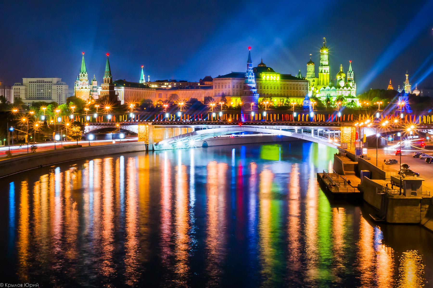Sony Alpha DSLR-A550 sample photo. Вечерняя Москва photography