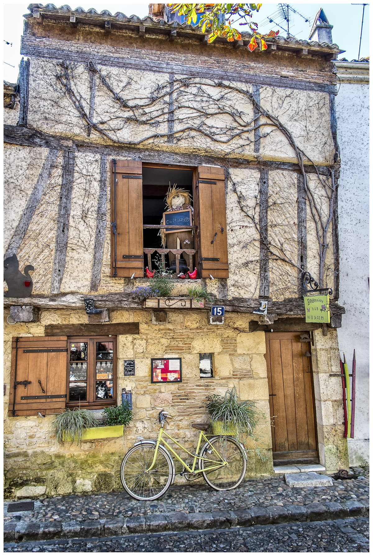 Fujifilm X-Pro1 + Fujifilm XF 18mm F2 R sample photo. Quirky house in dordogne photography