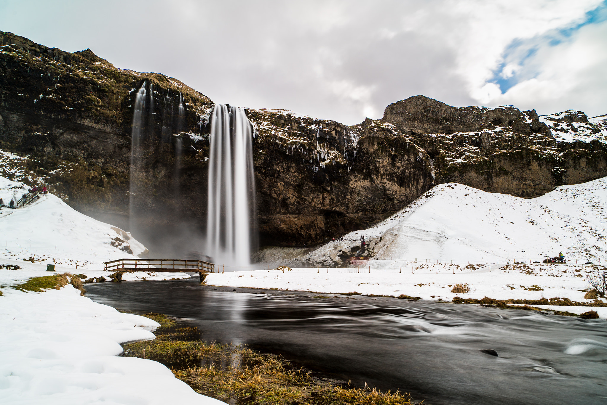 Sony a7S + Sony DT 50mm F1.8 SAM sample photo. Seljalandsfoss photography