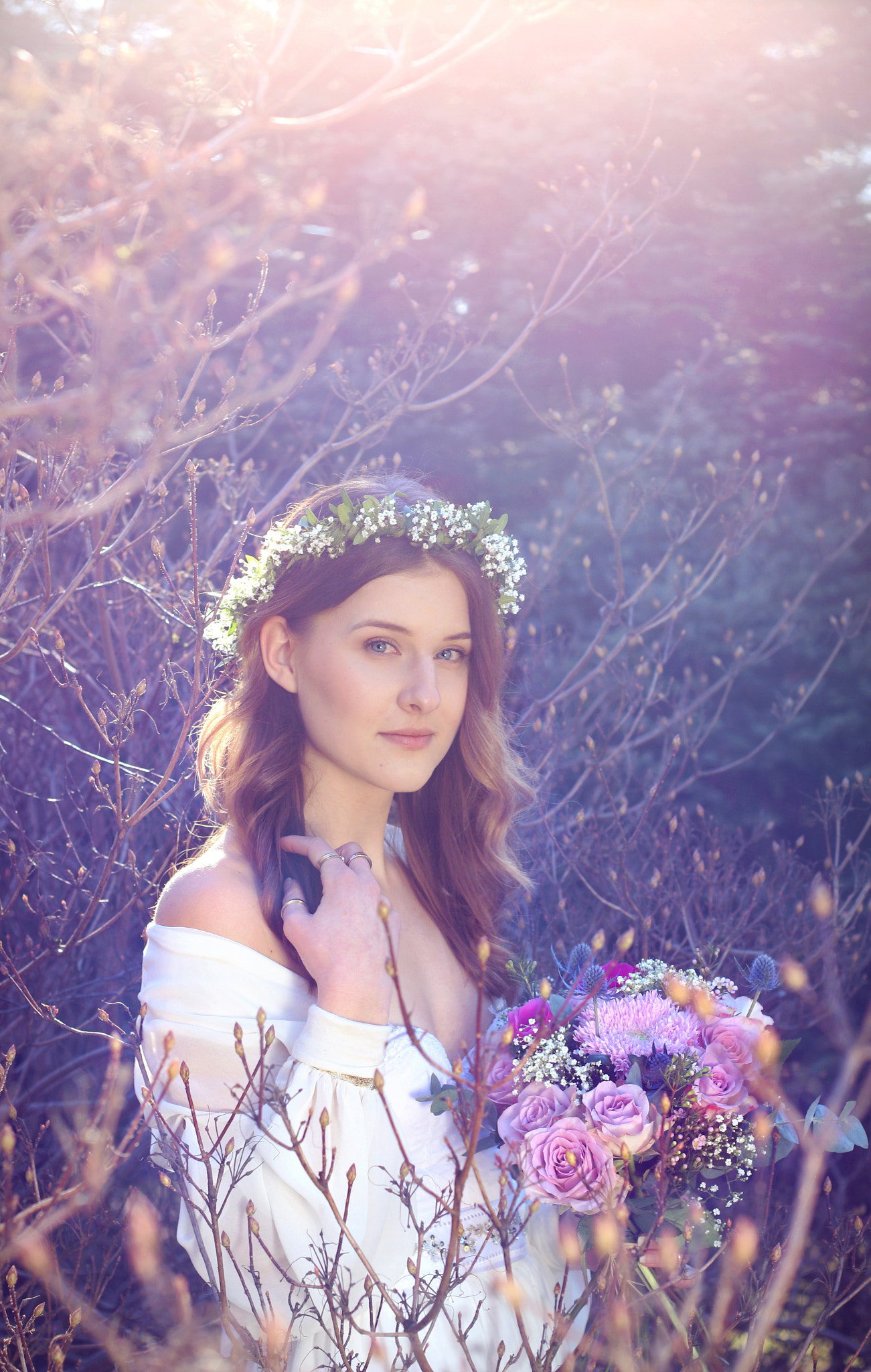 Canon EOS 80D + Canon EF 50mm F1.8 II sample photo. Bohemian bride photography