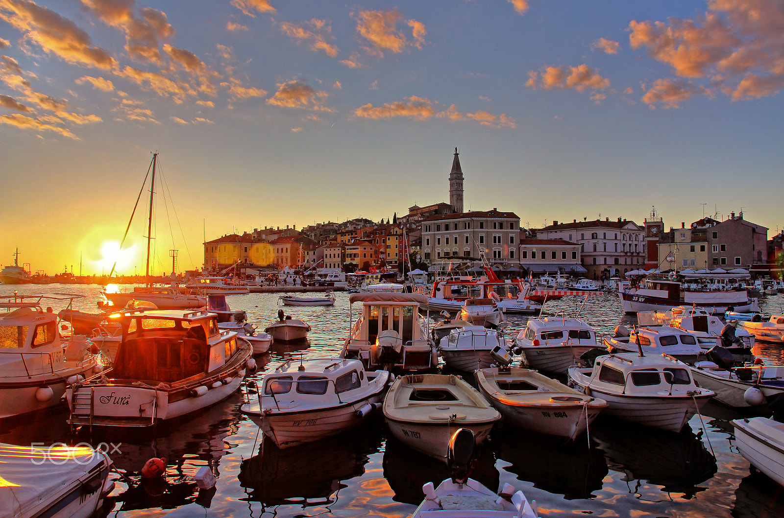 Sigma 18-200mm f/3.5-6.3 DC OS sample photo. Rovinj sunset photography