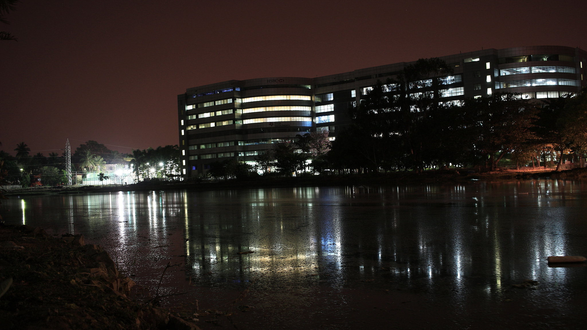 Canon EF-S 24mm F2.8 STM sample photo. Bagmanetechpark in night photography