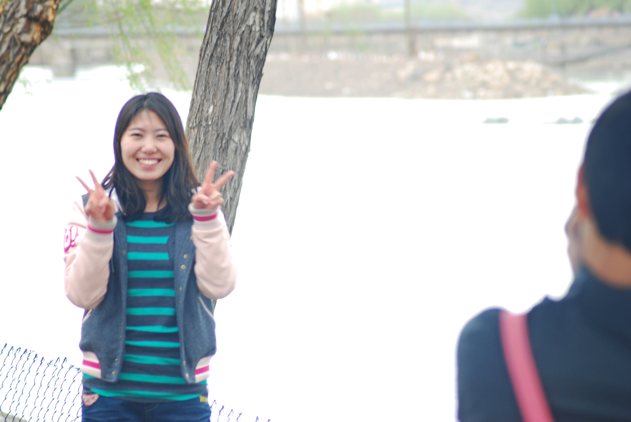 Nikon D60 sample photo. Posing for a foreigner photography