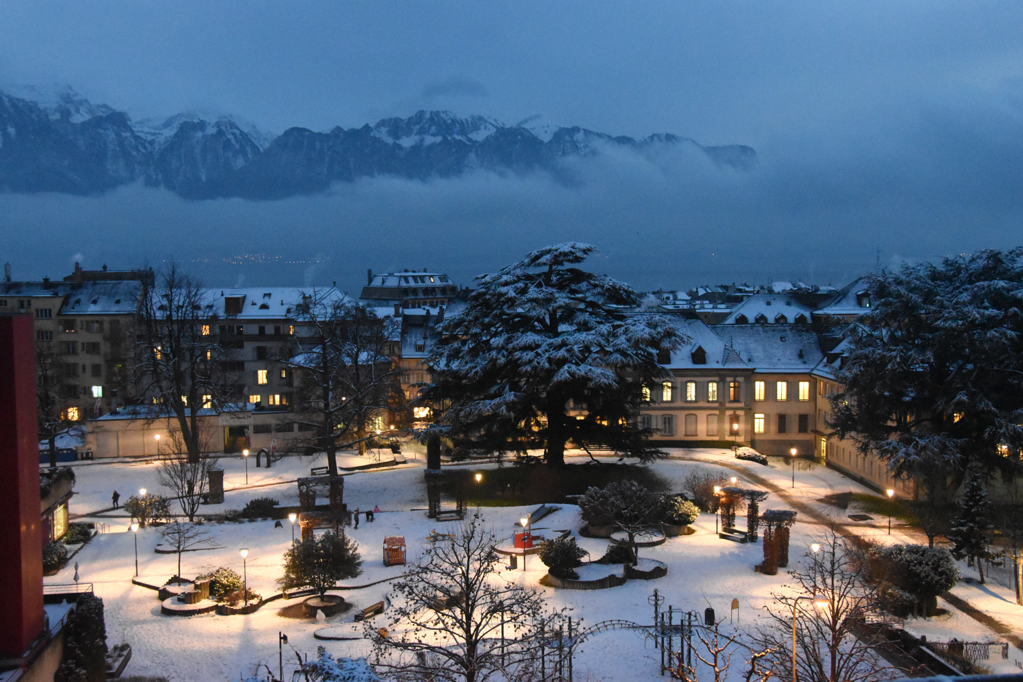 Nikon D5500 sample photo. Vevey - suiza photography