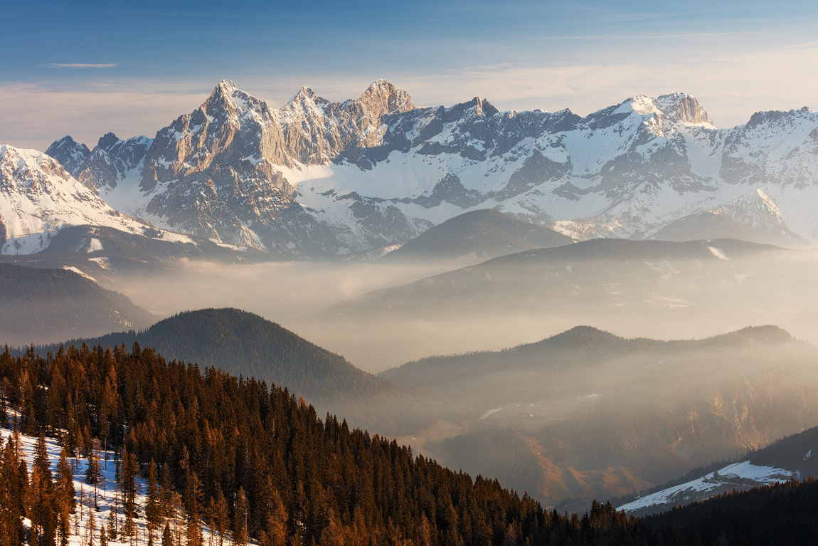 Canon EF 70-300mm F4-5.6L IS USM sample photo. Hoher dachstein photography