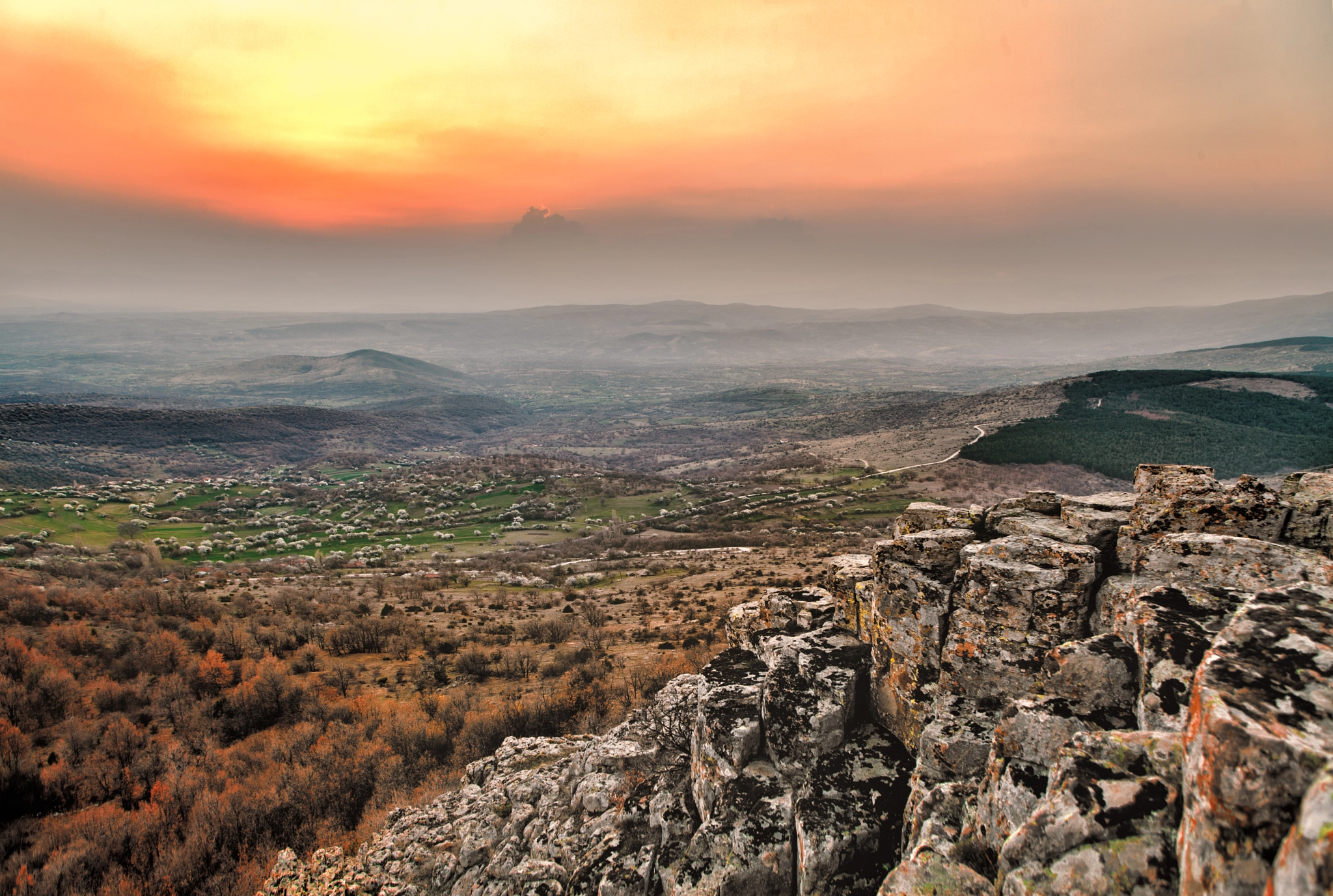 Canon EOS 5D Mark II sample photo. Kokino sunset sky photography