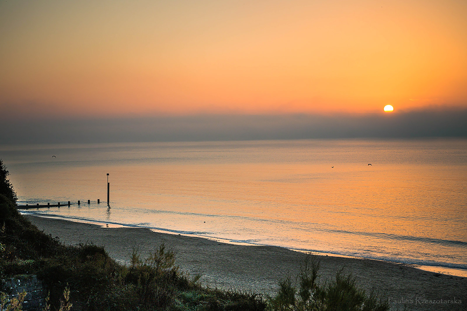 Sony SLT-A58 sample photo. Sunrise at bournemouth photography