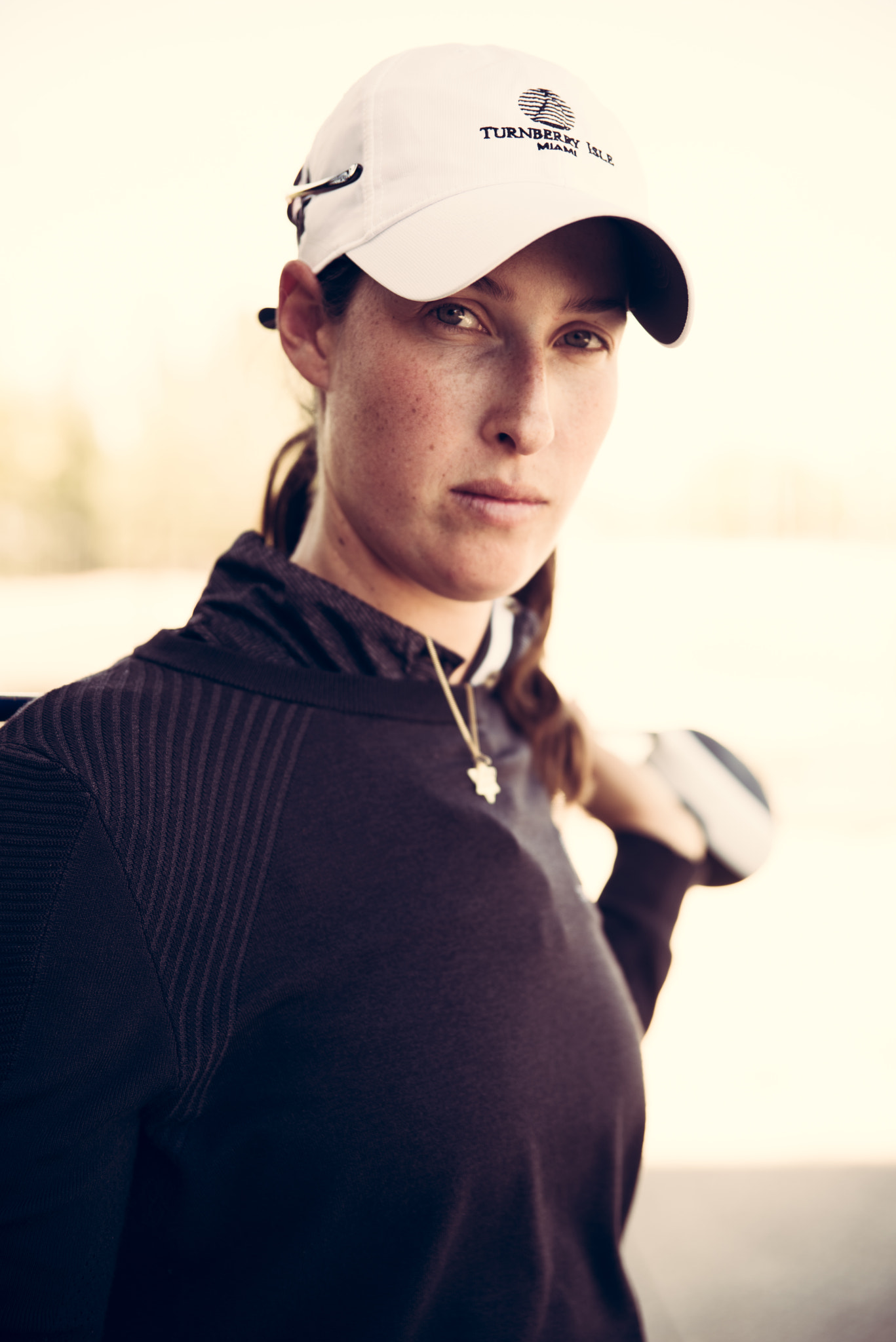 Nikon D810 + Sigma 24-70mm F2.8 EX DG HSM sample photo. Pro golfer laetitia beck photography