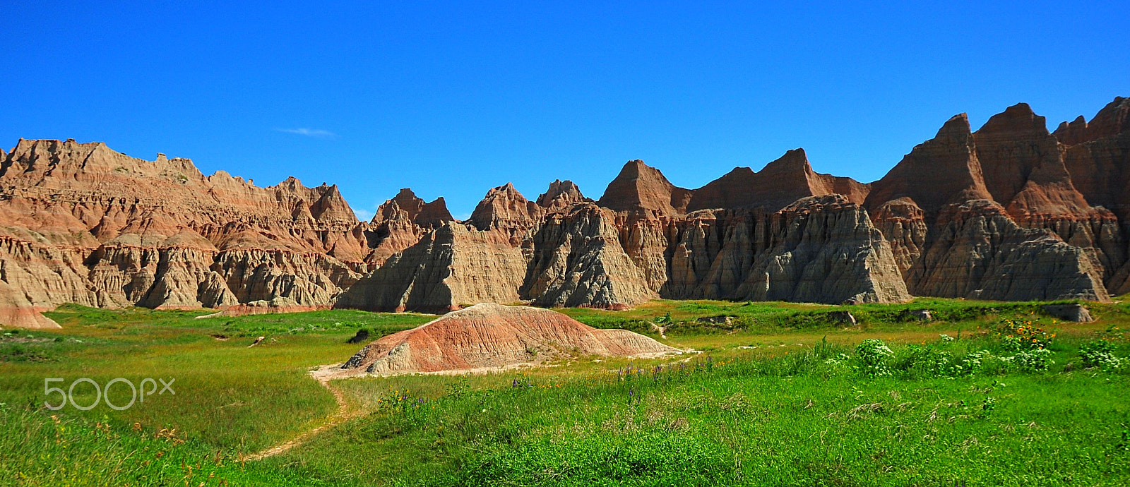 Nikon D700 sample photo. Badlands photography