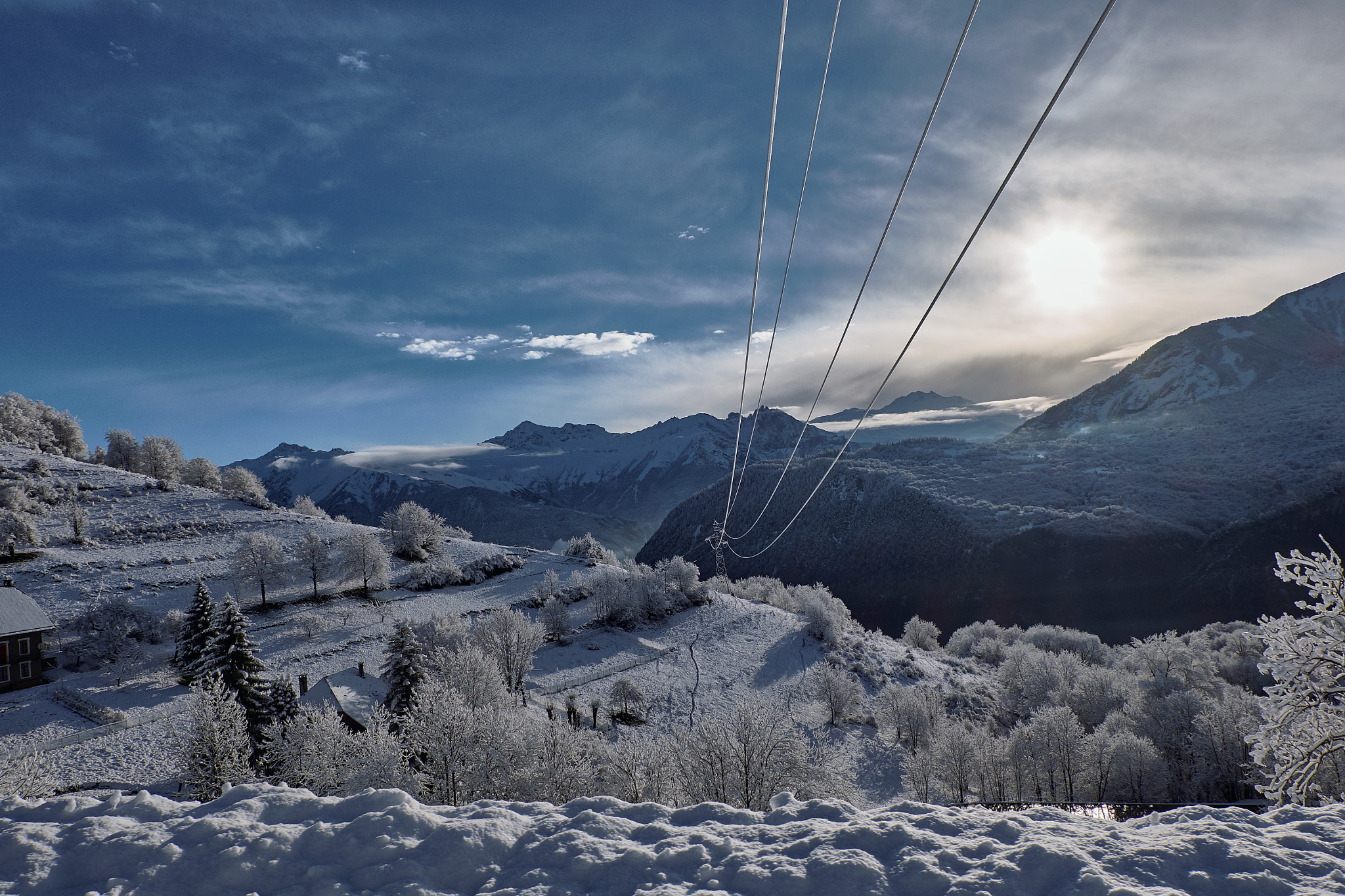 Fujifilm XC 16-50mm F3.5-5.6 OIS sample photo. Route de maurienne photography