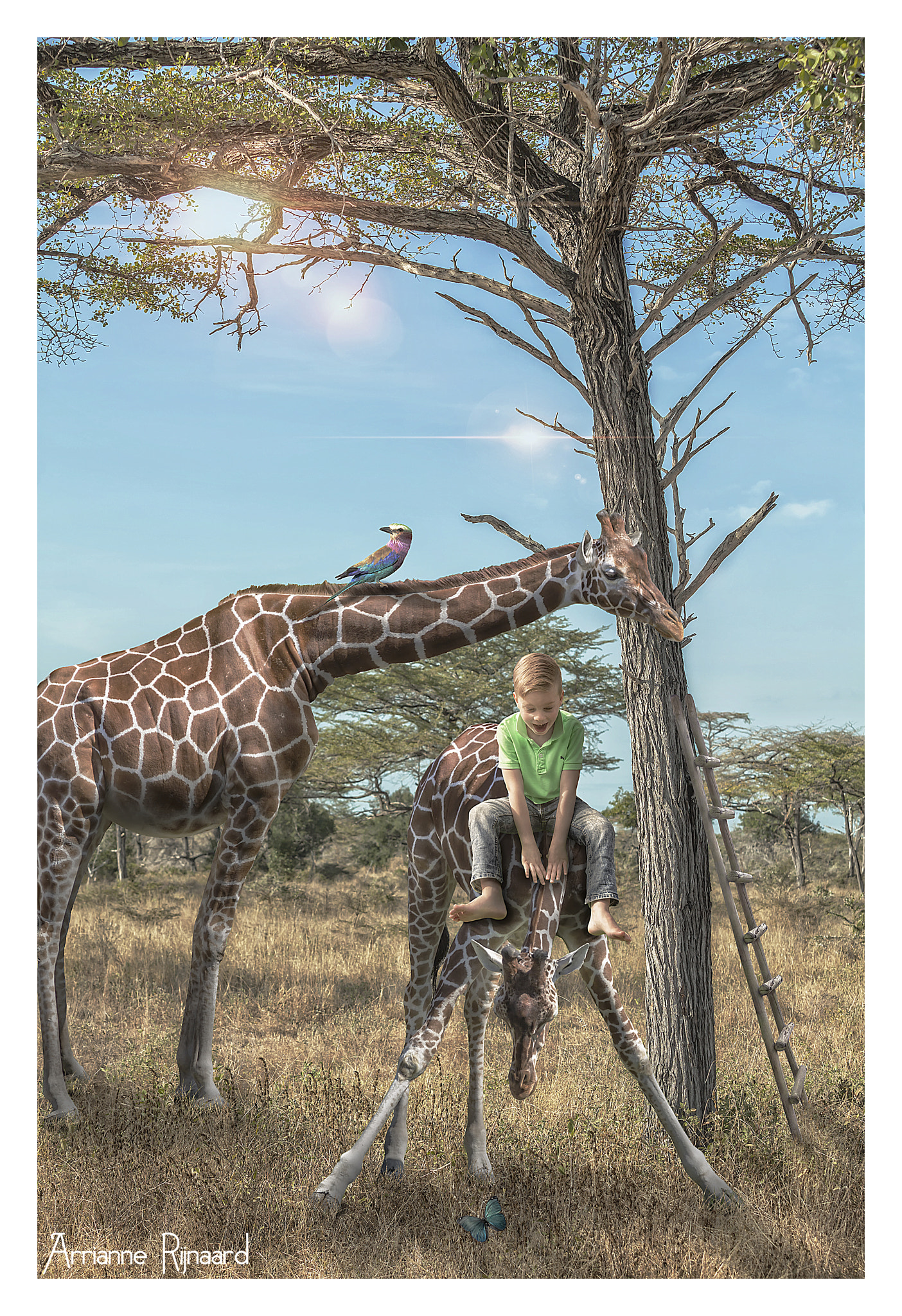 Canon EF 70-200mm F2.8L USM sample photo. Having fun in africa - arrianne rijnaard photography