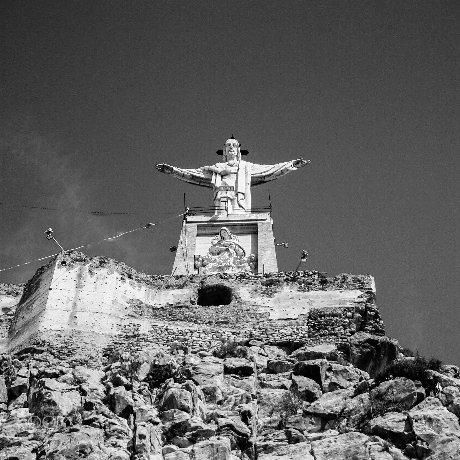 Canon EF-S 18-55mm F3.5-5.6 II sample photo. Cristo de monteagudo photography