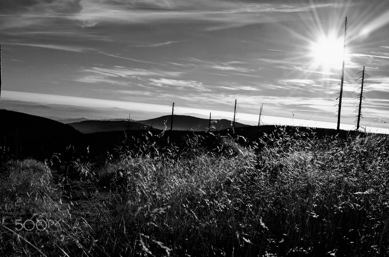 Nikon AF Nikkor 24-85mm F2.8-4D IF sample photo. Czech mountains photography