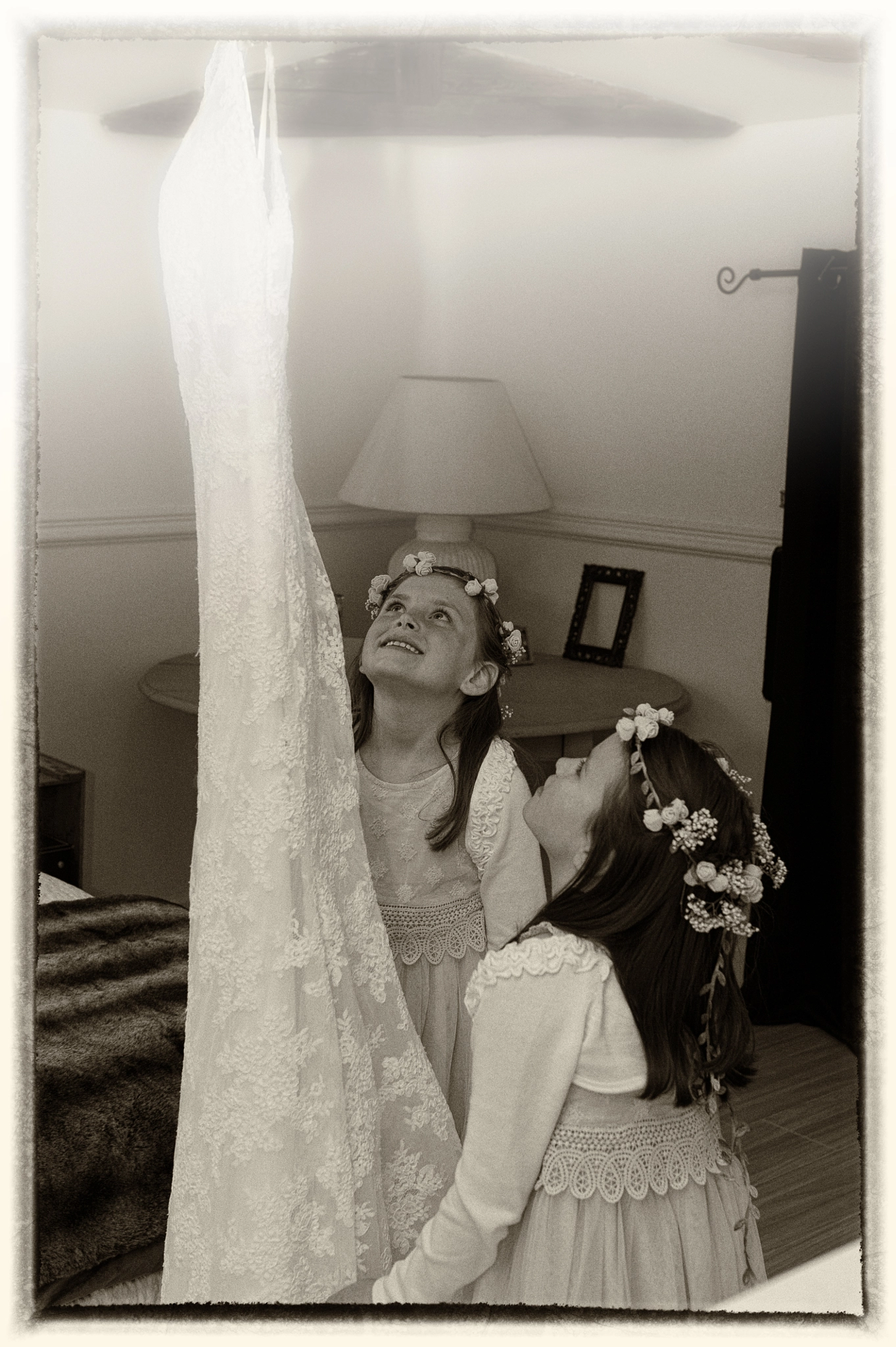 Nikon D3 sample photo. Mom's groom wedding dress photography