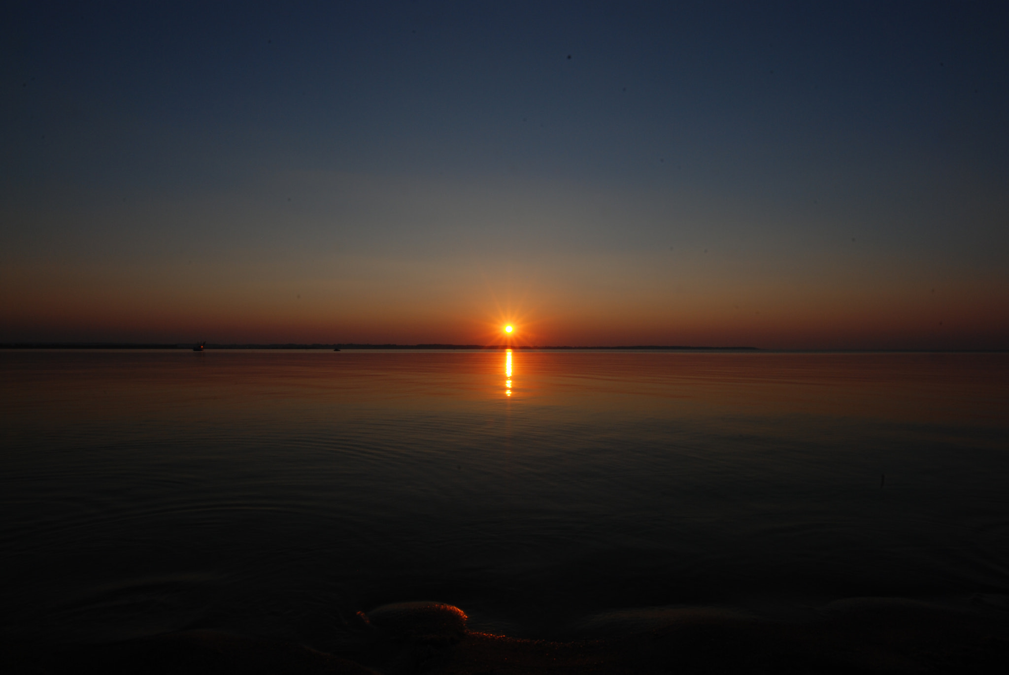 Nikon D80 sample photo. Orange sunset. photography