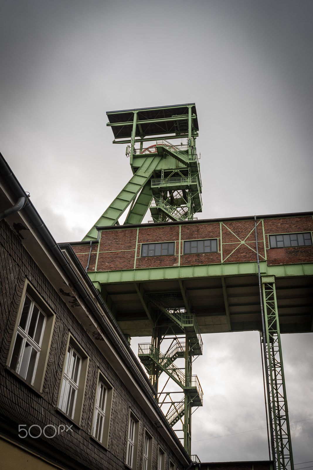 Nikon AF-S Nikkor 16-35mm F4G ED VR sample photo. The headframe of mine georg in willroth, germany photography