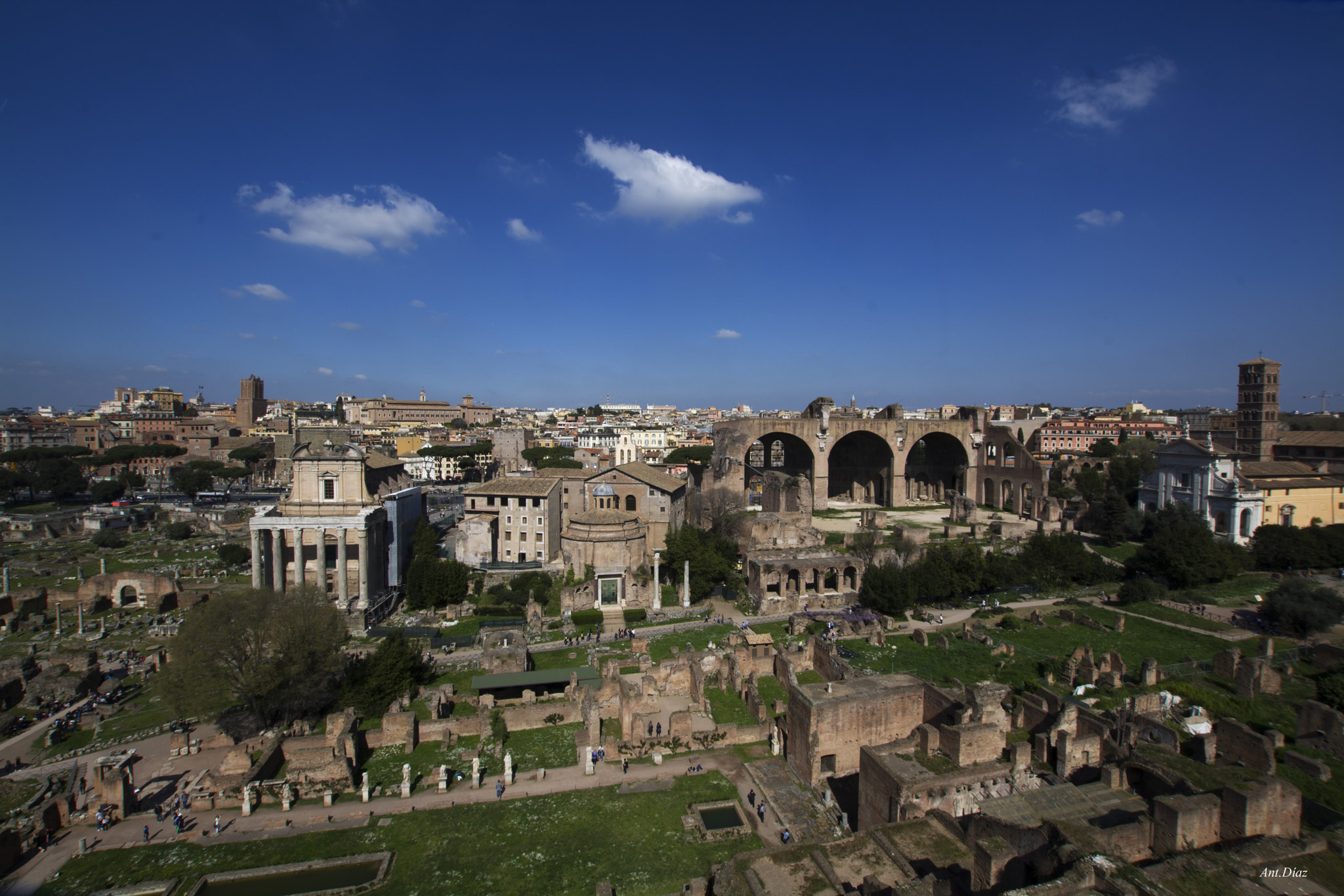 Nikon D7100 + Sigma 10-20mm F3.5 EX DC HSM sample photo. Roma  imperial photography