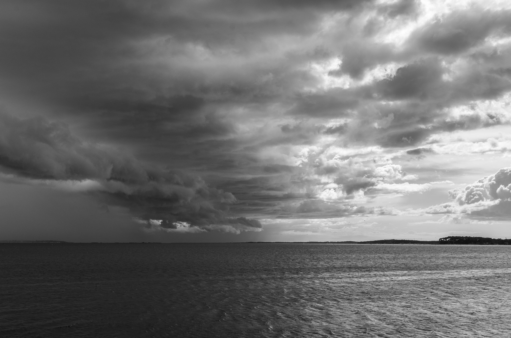 Pentax K-50 sample photo. Le bassin sous l'orage photography