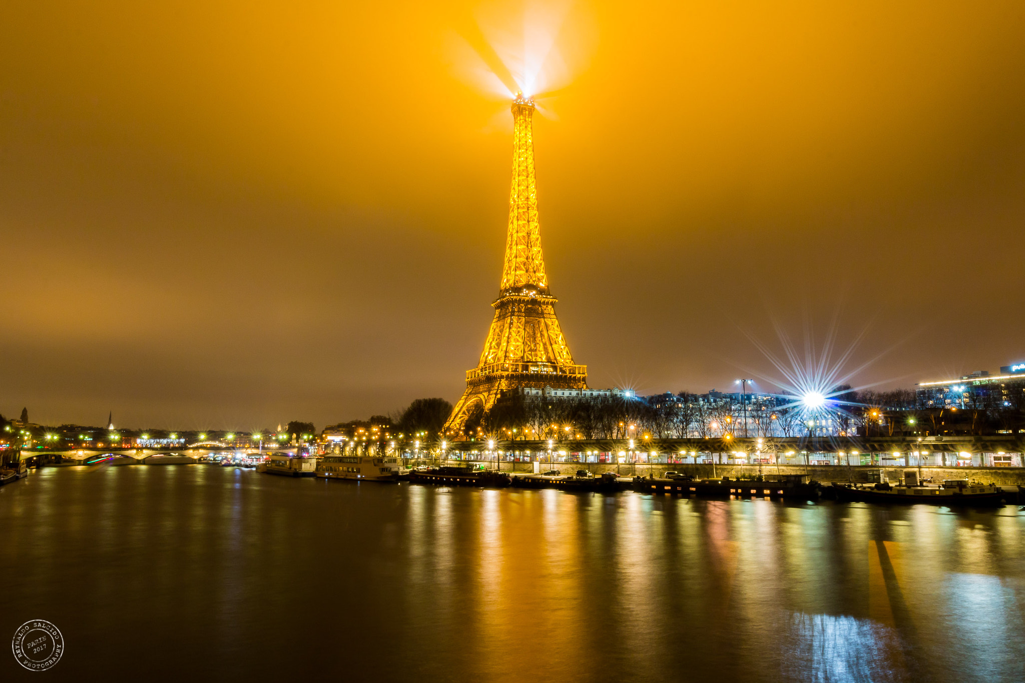 Canon EF 16-35mm F4L IS USM sample photo. Eiffel tower gold photography
