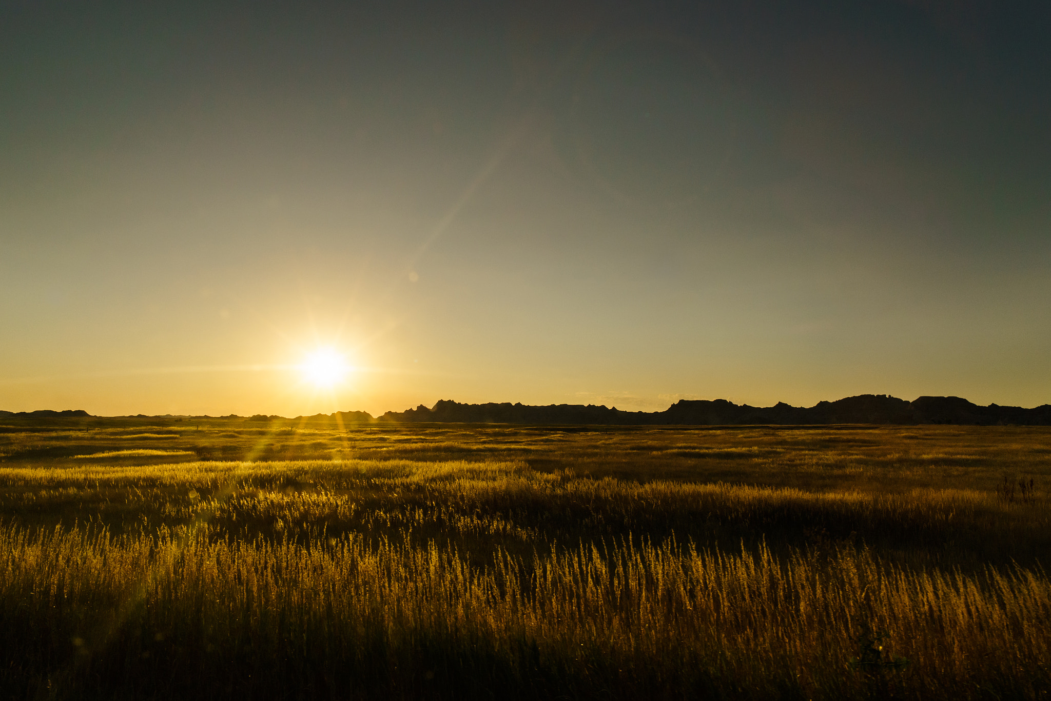 Sony a7R II sample photo. Badlands sunset photography