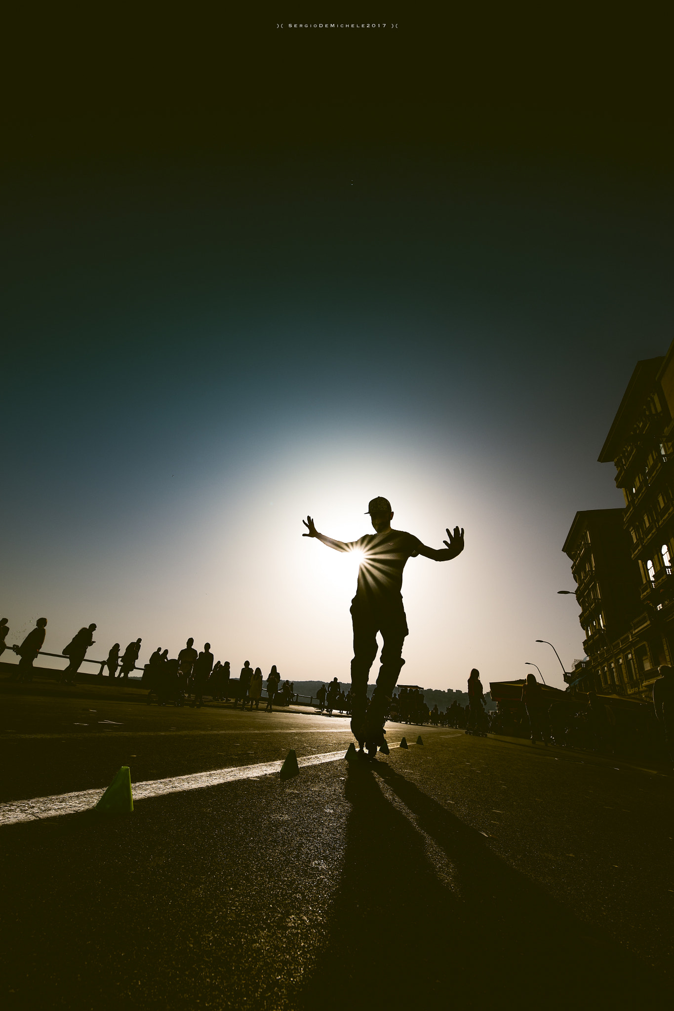 Canon EF 17-40mm F4L USM sample photo. The skater in the sun photography