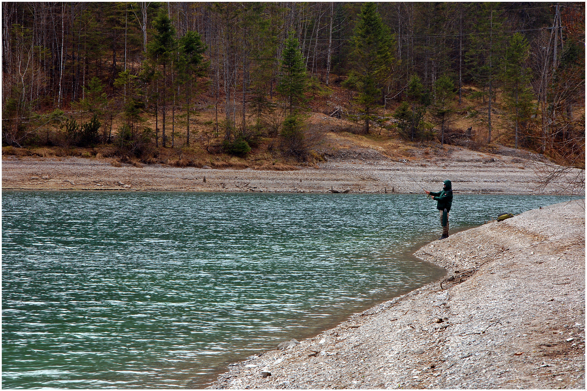 Nikon D2X sample photo. Fisherman. photography