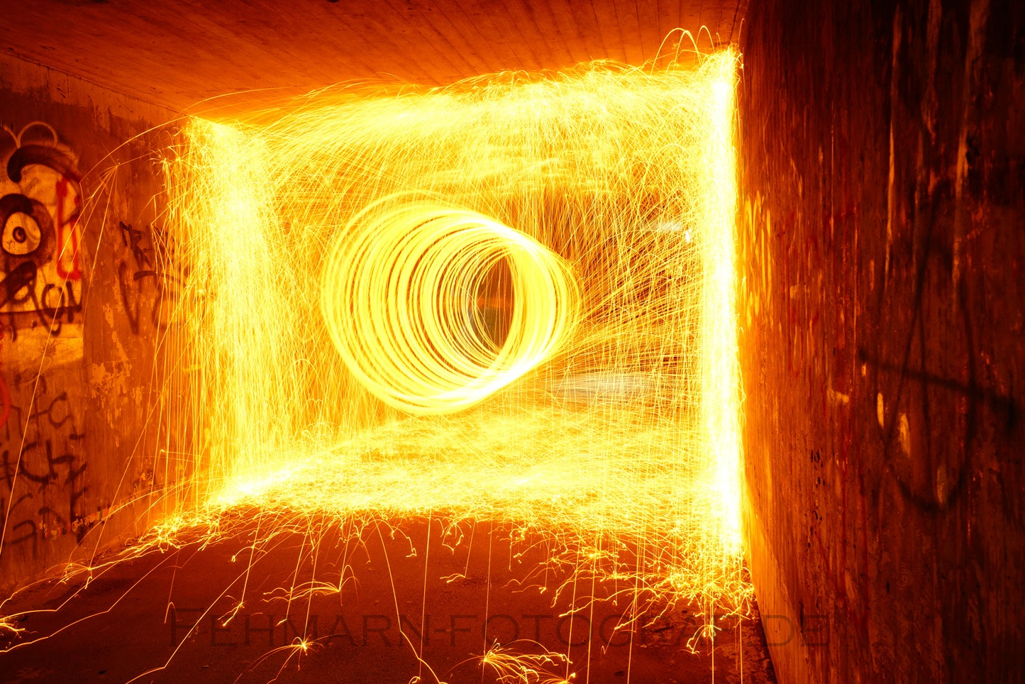 Sony SLT-A77 + Sony DT 16-50mm F2.8 SSM sample photo. Fire-tunnel photography