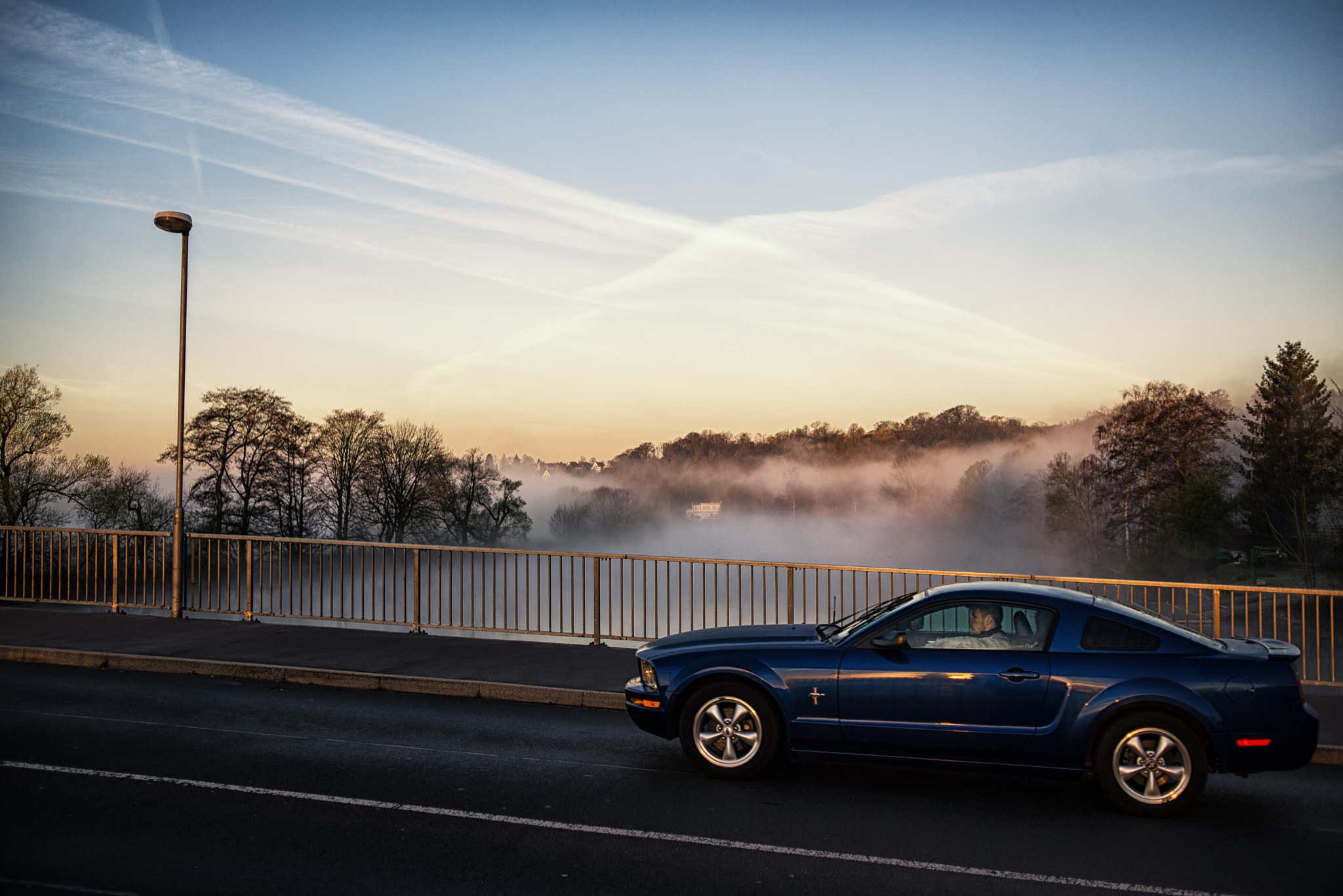 Nikon D600 sample photo. Morning fog on river ruhr 3 photography