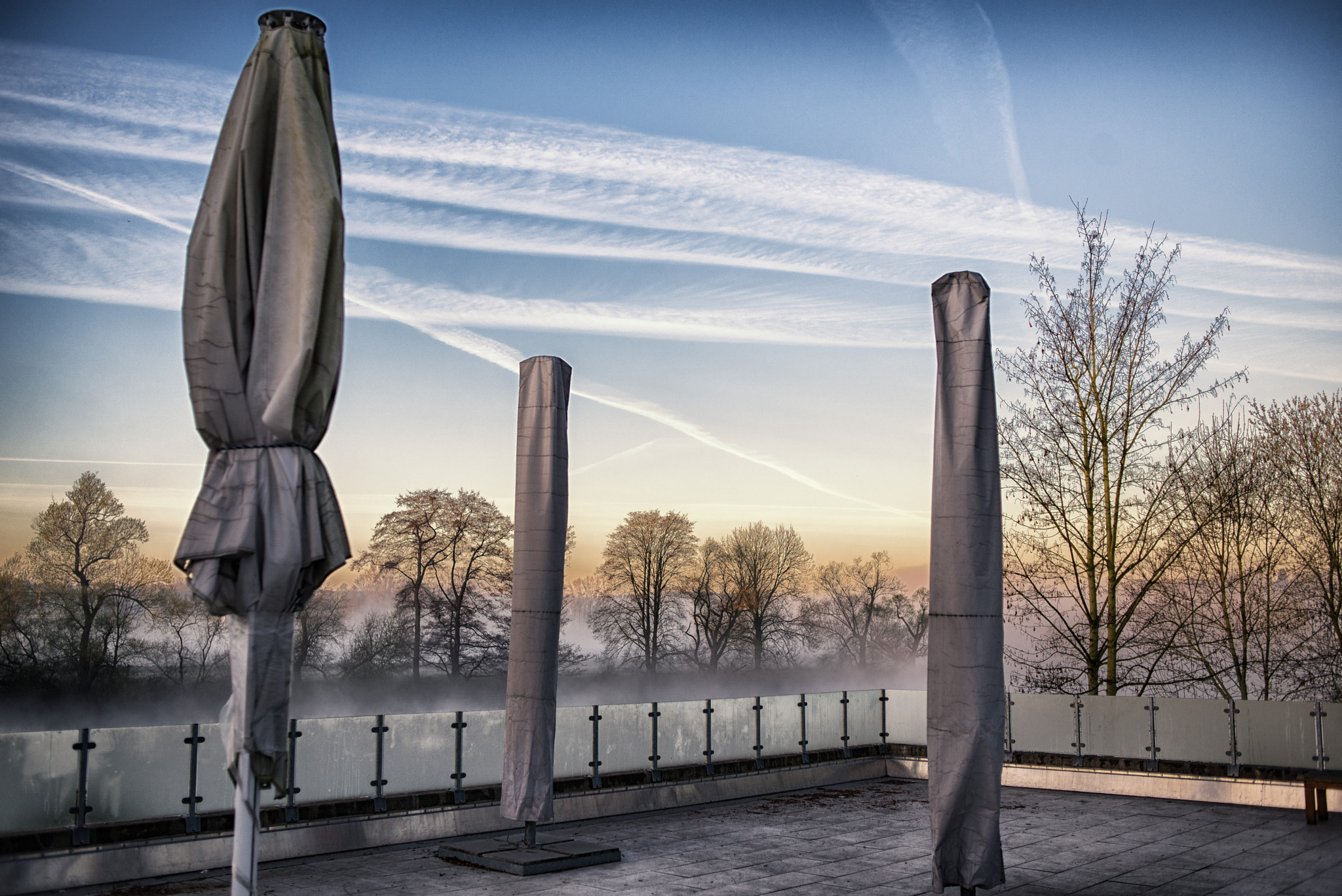 Nikon AF Nikkor 35mm F2D sample photo. Morning fog on river ruhr 4 photography