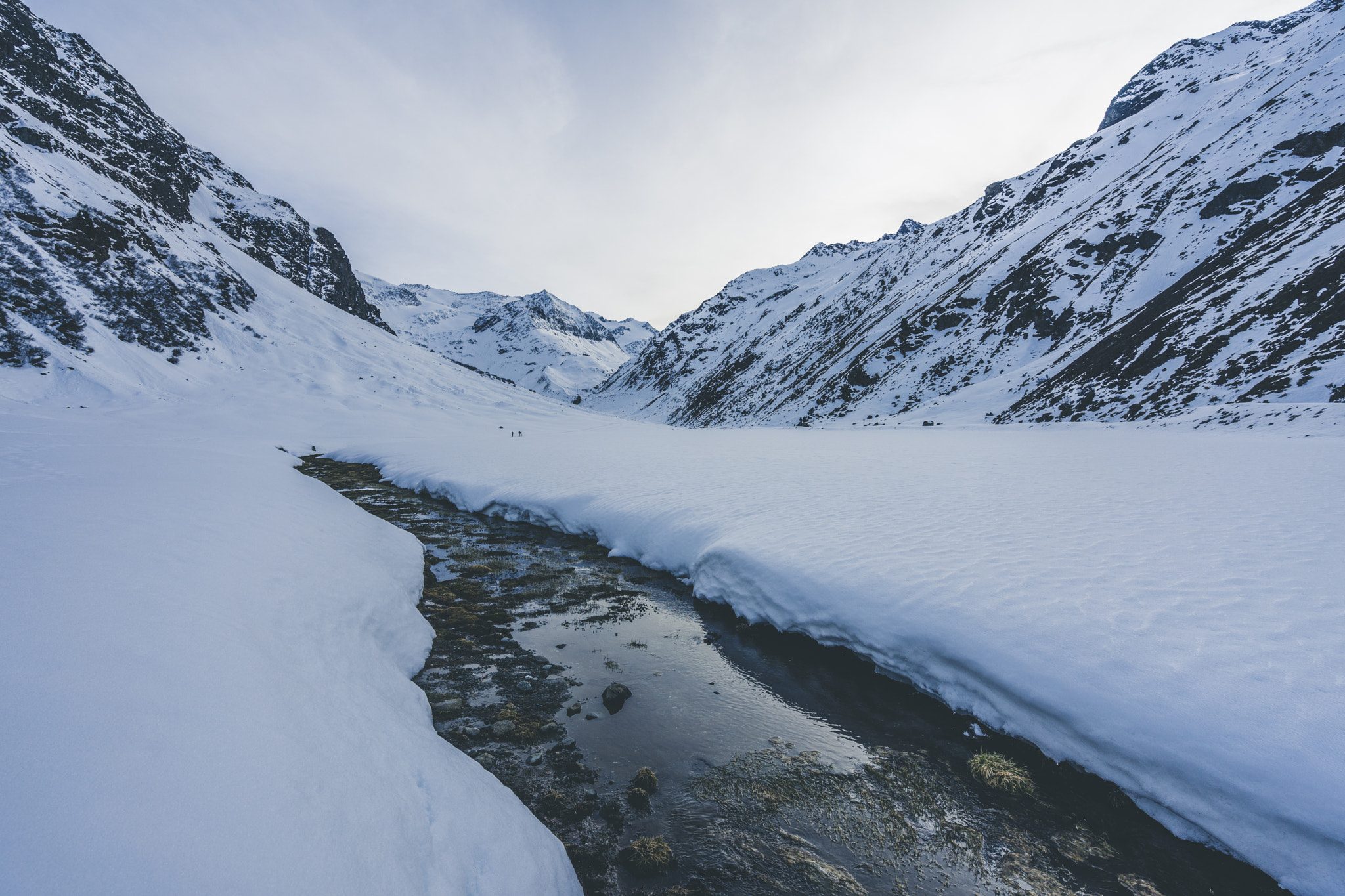 Sony a7 + Sony Vario-Tessar T* FE 16-35mm F4 ZA OSS sample photo. Skitouring by taschachbach photography