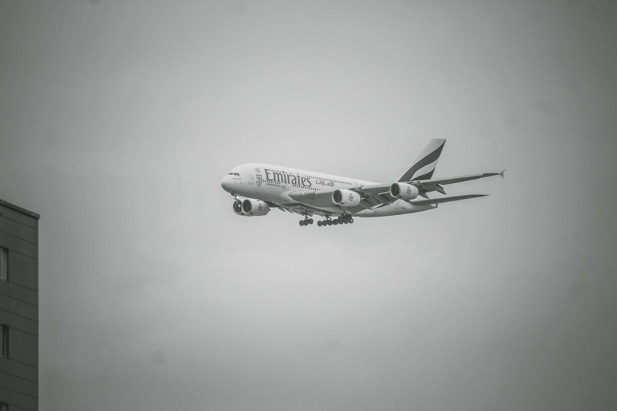 Canon EF 75-300mm f/4-5.6 USM sample photo. A380 - emirates photography