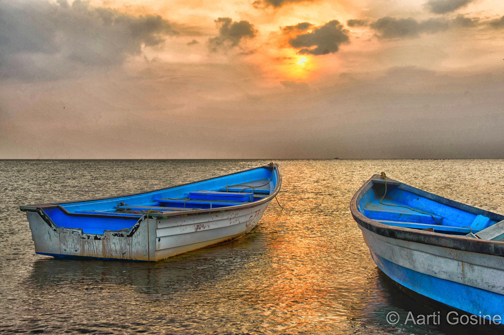 Nikon D3200 sample photo. Boats at sunset photography
