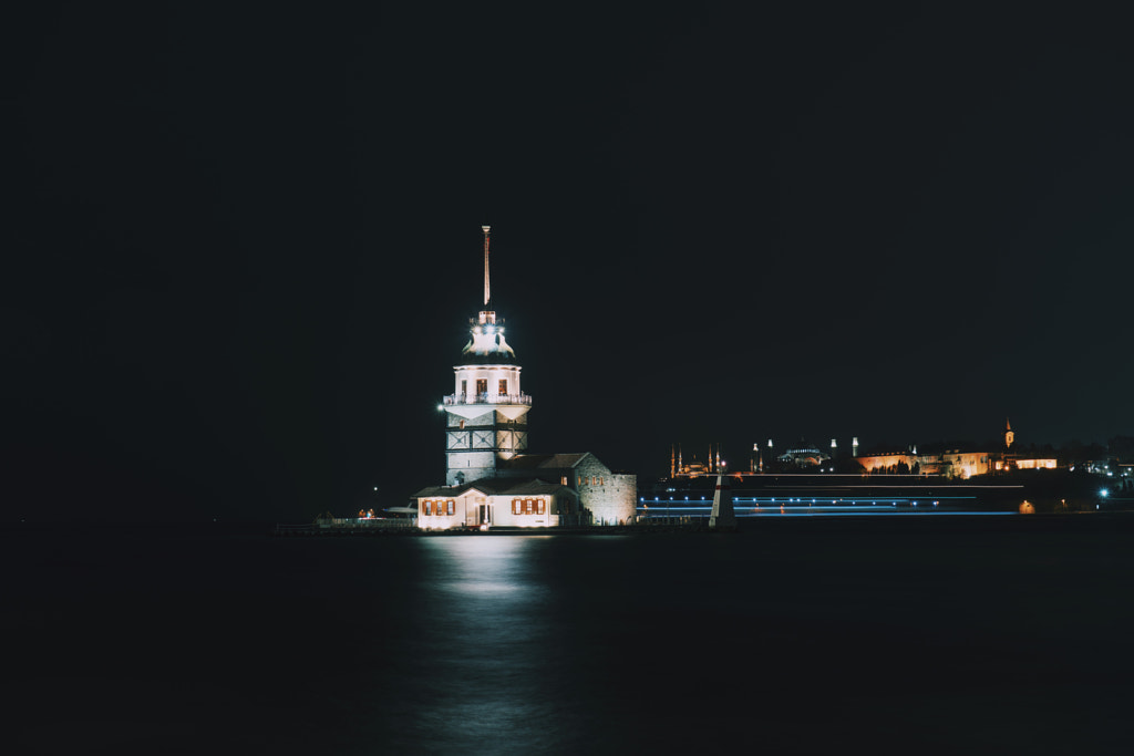 Istanbul at night by Beshr abdulhadi on 500px.com