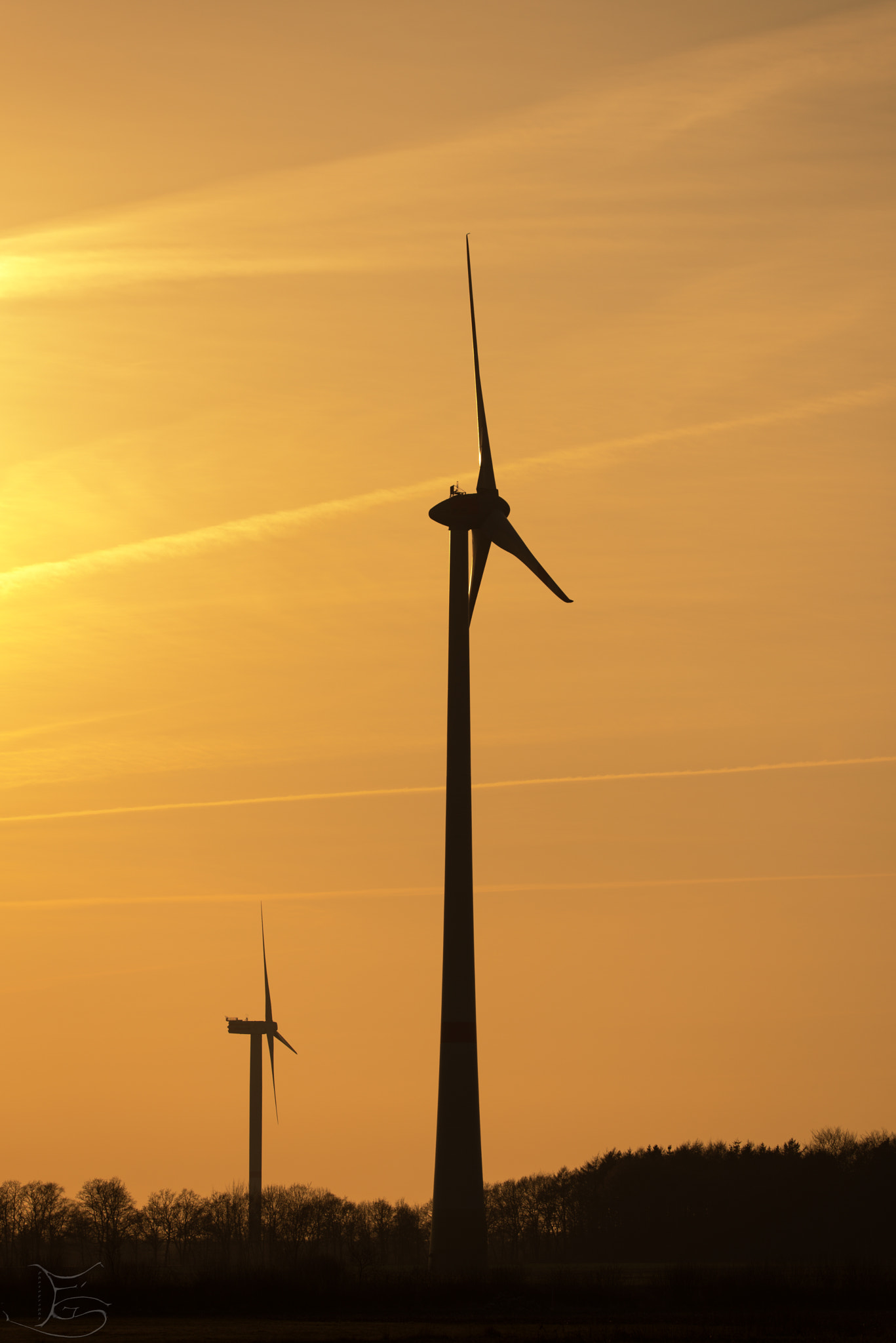 Nikon D750 + Sigma 150-600mm F5-6.3 DG OS HSM | C sample photo. Wind turbines photography