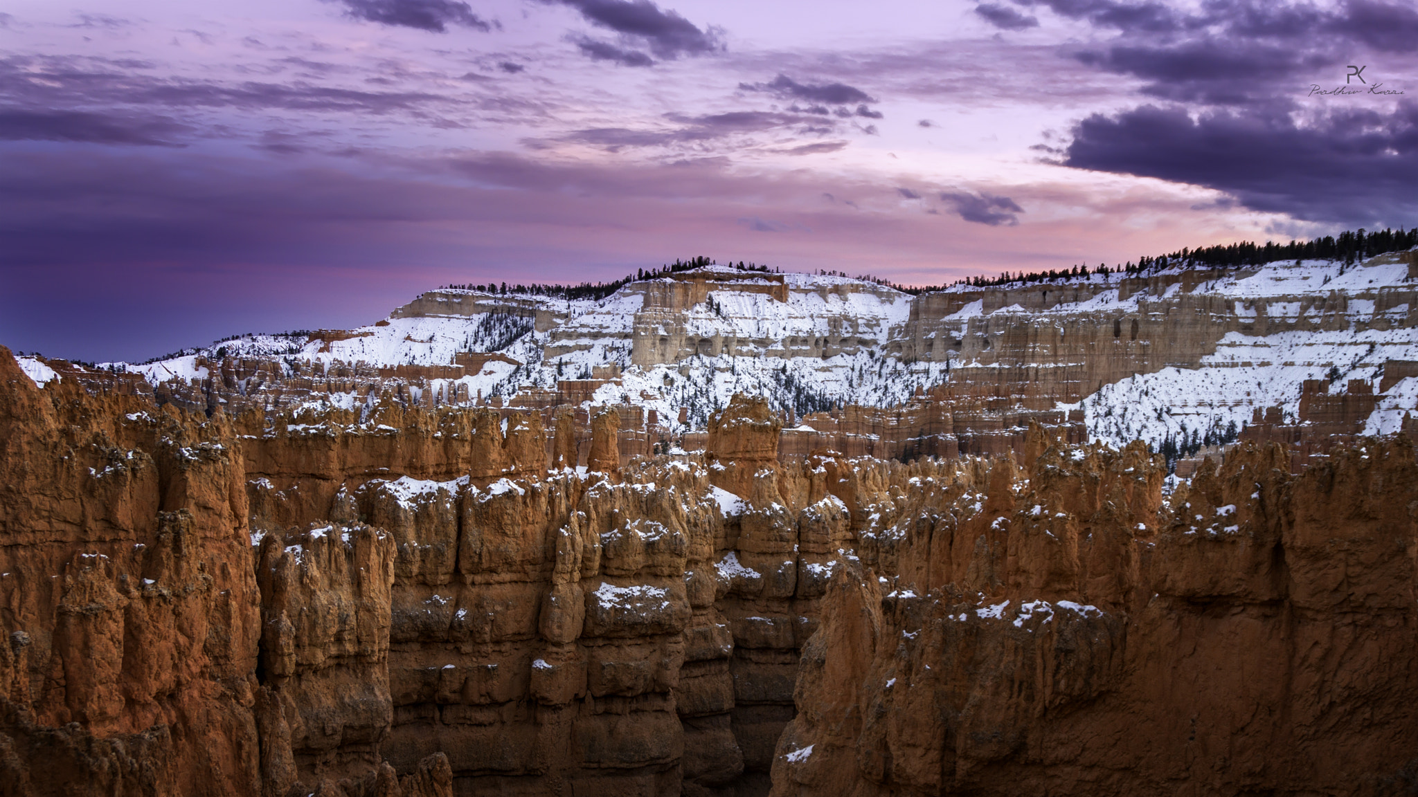 Canon EF 24-105mm F4L IS USM sample photo. Bryce canyon sunset photography