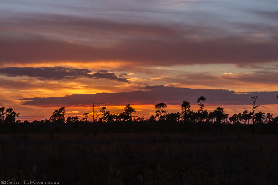 Canon EOS 7D sample photo. Orange sunset over barefoot landing photography