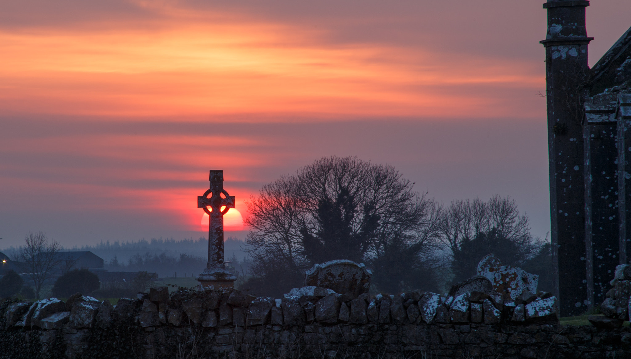 Canon EF 55-200mm f/4.5-5.6 sample photo. Celtic sunset photography